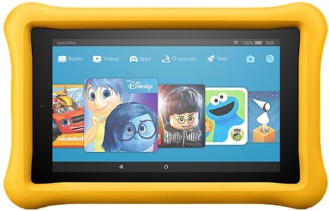 Amazon Kindle Fire 7 16GB Kids Edition Yellow Case (2017), C - CeX